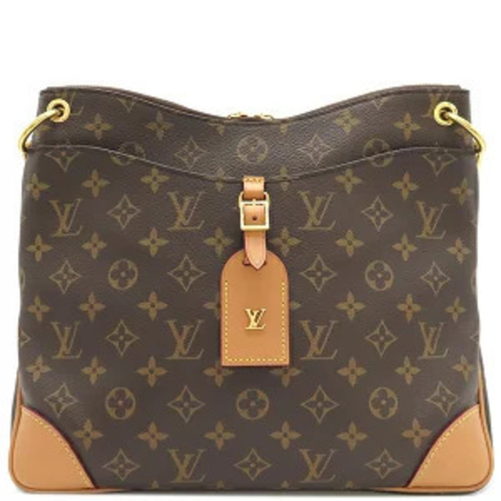 Louis Vuitton Odeon NM Shoulder Bag Monogram Canvas Brown